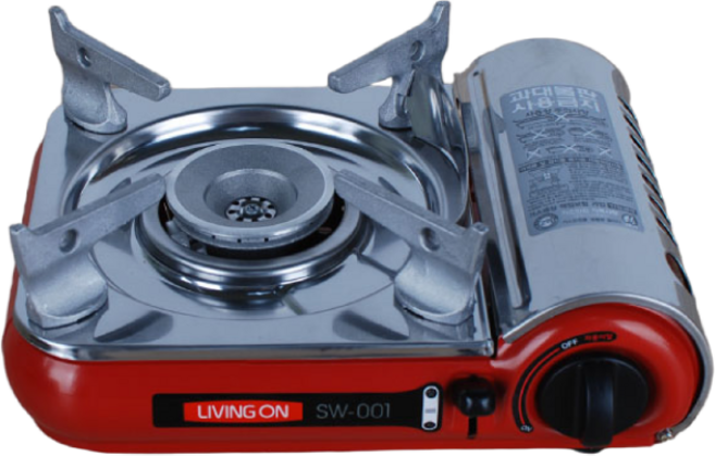 승원 휴대용가스렌지 클로버 미니부르스타, 1개