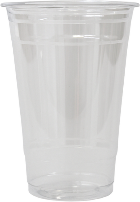 국내생산 92파이 일회용 플라스틱 투명컵 PET 테이크아웃, 1개, 500개입, 600ml