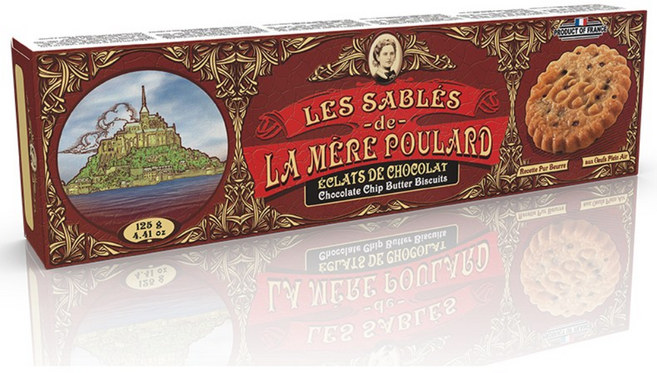 메르플라르드 샤브레 초코칩 버터 쿠키, 125g, 1개