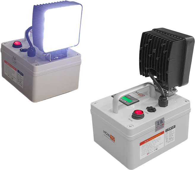 니토무역 하우투 집어등 48W 백색 8.7시간 갈치 등 BG-48W-100D 갑오징어 한치 호래기, MK02B. 48W 8.7시간 (BG-48W-100D), 1개