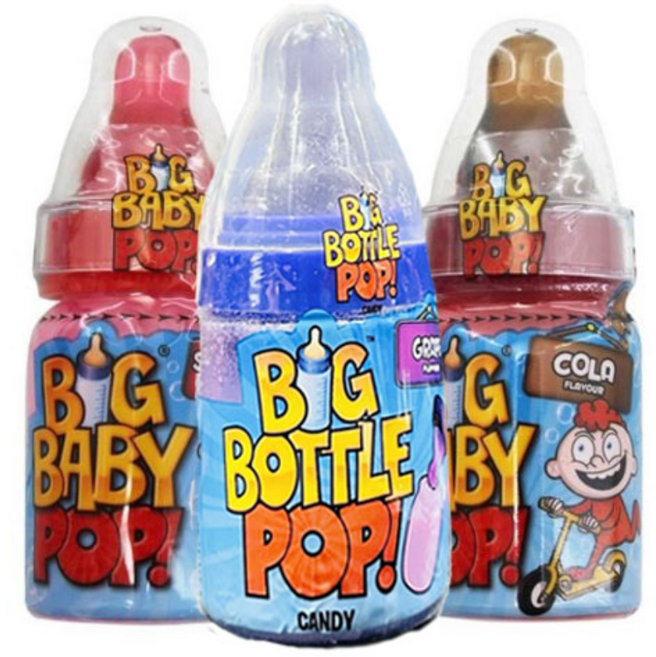 빅 베이비팝 사탕 콜라맛/딸기맛 중 랜덤 32g, 5개