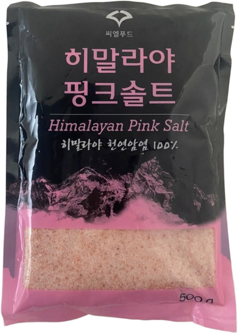 암염 소금 히말라야 핑크솔트 1박스 (500gx30ea), 30개, 500g