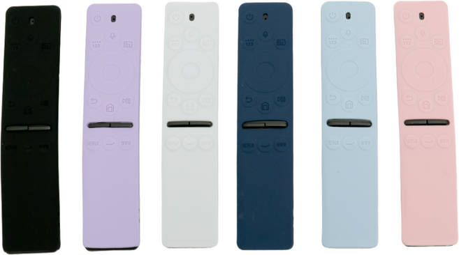 소울브리즈 삼성 스마트 TV 호환 BN59 리모컨 호환 리모컨 커버 세트, 리모컨+블랙, 1개