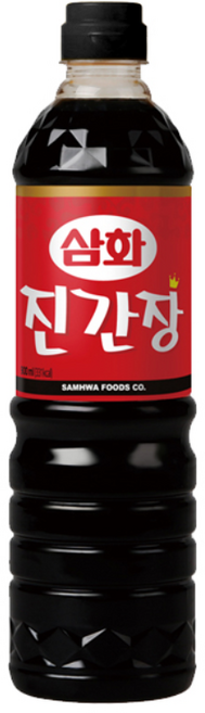 삼화식품 진간장, 900ml, 1개