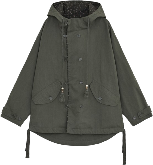 [정품 인증] 허그유어스킨 워시드 필드 자켓 2COLOR