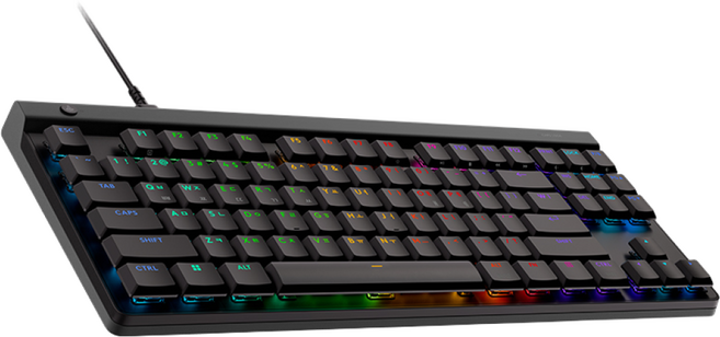 [로지텍코리아 정품] 로지텍G G515 TKL 로지텍 유선 게이밍 키보드, G515 TKL 유선, 블랙