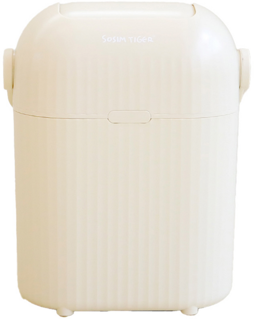 소심한호랑이 심통방통 냄새없는 고양이 배변통, 아이보리, 1개