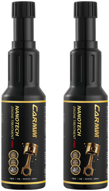[본사정품] 카밈 나노테크 엔진치료제 프로, 150ml, 10w30, 2개, 공용