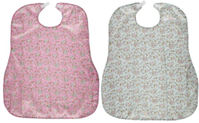 방수 앞치마 환자턱받이 식사용 국산제조 기본형, 핑크, 1개