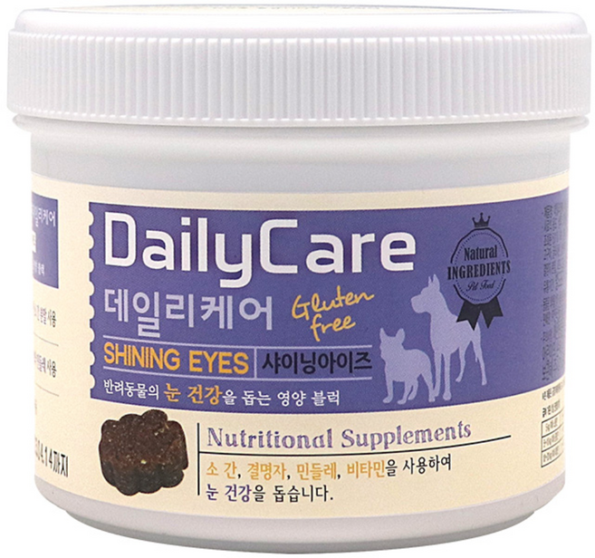 데일리케어 강아지 영양제, 180g, 눈물개선/눈건강, 1개