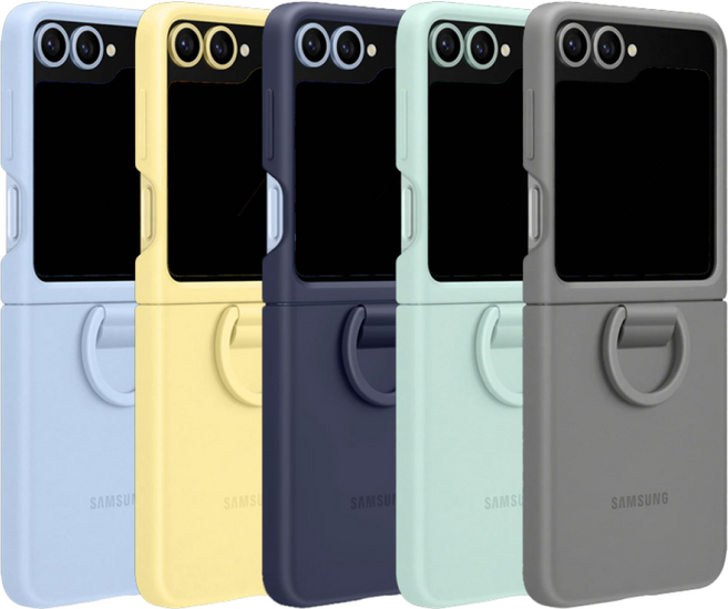 삼성정품 갤럭시 Z 플립6 실리콘 케이스 with 링 EF-PF741 N