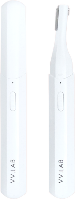 브이브이랩 충전식 전동 눈썹 정리기, 화이트, VC-22