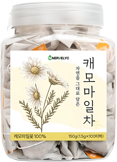 이너블릭 캐모마일 차, 1.5g, 100개입, 1개