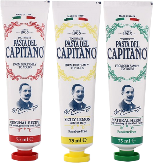 파스타델 카피타노치약 75ml 오리지널만 1개, 오리지널