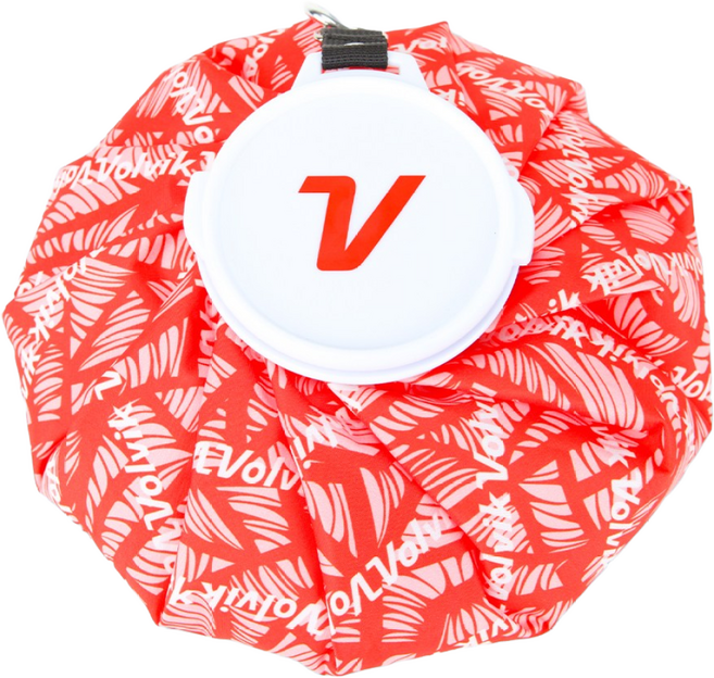 볼빅 퓨어쿨 대왕 얼음주머니 팜트리 에디션 골프 아이스팩 대용량, 레드, 1개