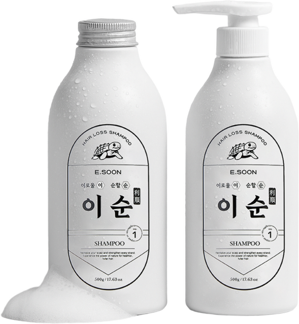 이순 카페인 탈모샴푸 약산성샴푸 지루성두피염샴푸 이순신샴푸 청소년샴푸 수영장샴푸 남자탈모샴푸 남성탈모샴푸 여자탈모샴푸 여성탈모샴푸 천연샴푸, 500g, 1개