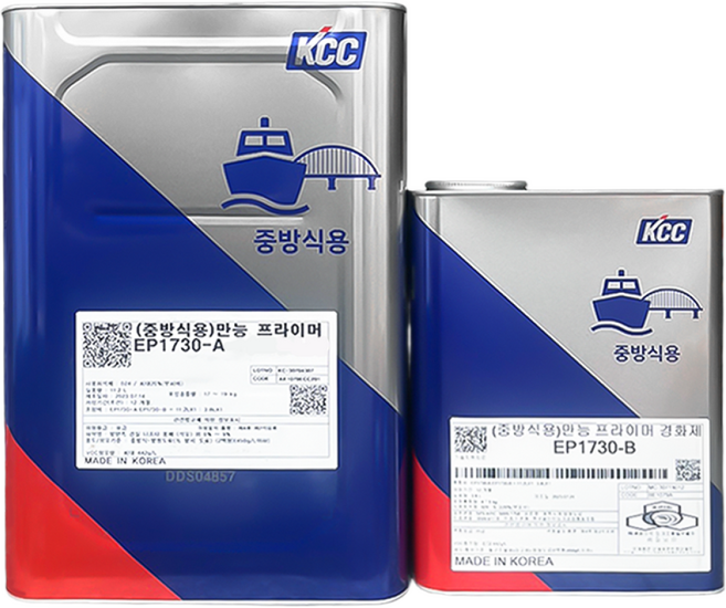 KCC페인트 EP1730 중방식용 에폭시 만능 프라이머 비철금속용 선박용 방청 하도, 1개, 15L, 1128 회색