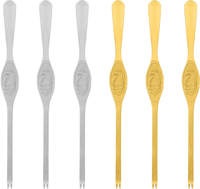 게포크 B타입 대형 실버 - 3개+게포크 B타입 대형 골드 - 3개, 실버3개+골드3개, 1세트