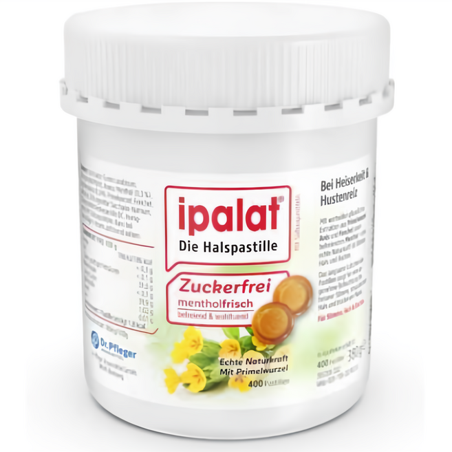 독일 이팔라트 슈가프라이 목사탕 400정, 1개, 400g