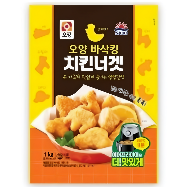사조오양 치킨너겟, 1kg, 6개