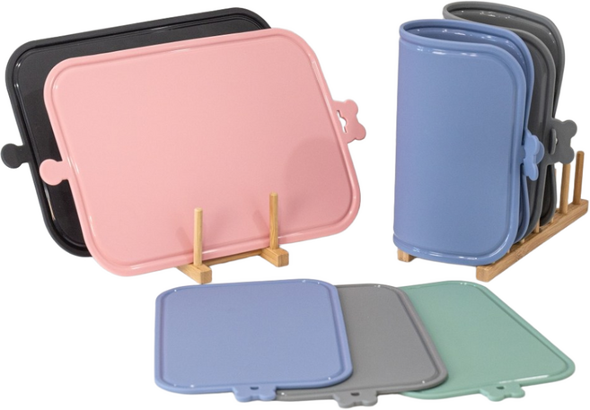 네오실리 국산 프리미엄 도톰한 실리콘 양면 도마, 1개, 라벤더