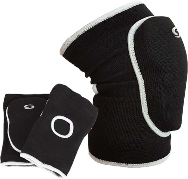 썬버드 무릎보호대 640, 블랙, 1개