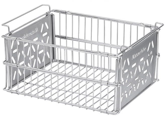 네이처하이크 304 스테인리스 IGT 바스켓 폴딩 스텐 와이어 바구니 CNH22SN015