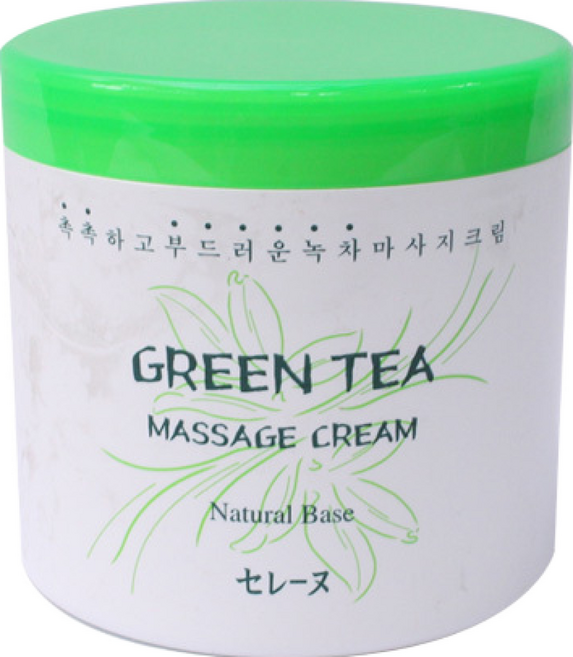 아임세레느 녹차 마사지 크림, 1개, 450ml