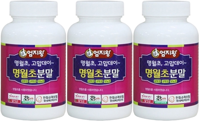 약초약선생 국산 명월초 분말 가루 90g, 3개