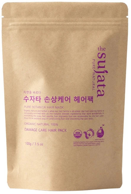 수자타 손상케어 헤어팩 극손상 트리트먼트, 2개, 100g - 쿠팡