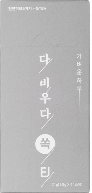 백향진 다비우다쏙티 간편하게 물에 타서먹는 쏙티, 28g, 6박스