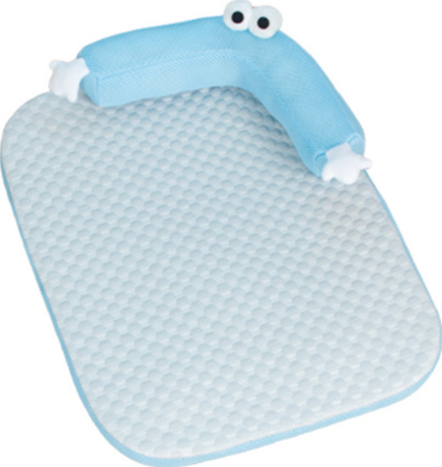 [빈즈] 프리미엄 반려동물 쿨매트 고양이 강아지 냉감 패드, 라이트블루, 1개