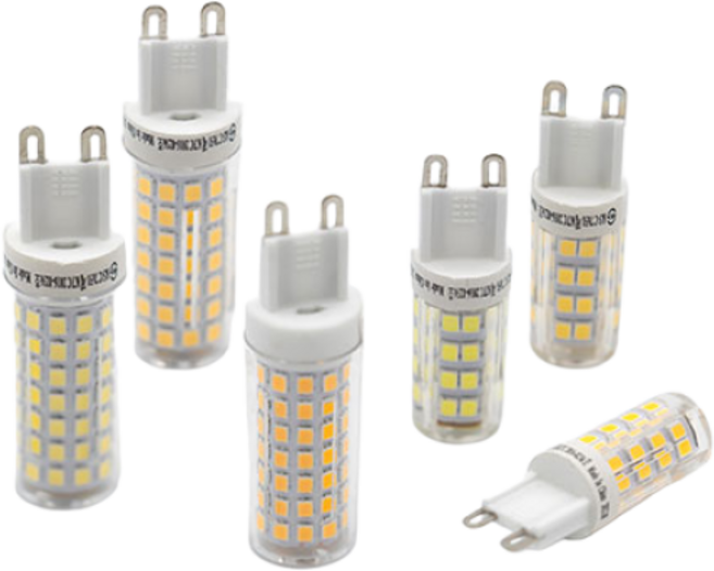 LED G9 램프 핀램프 핀전구 2.6W 4W 4.2W 미니 꼬마 전구, 1개, LED G9램프 4.2W, 전구색(3000K노란 불빛), 전구색