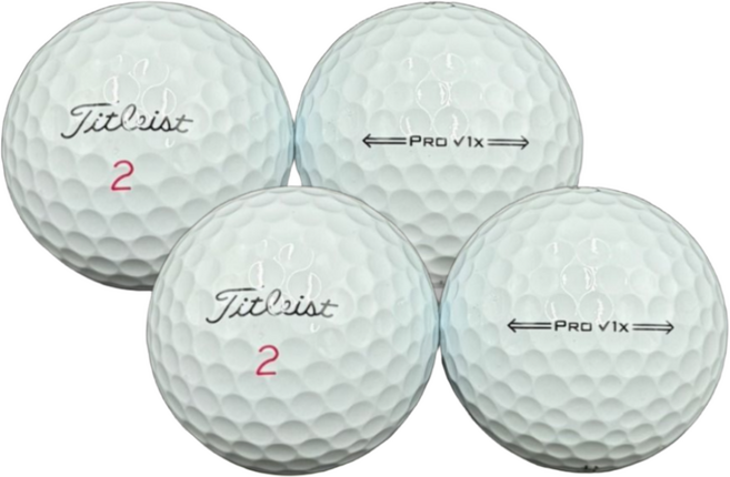 타이틀리스트 PROV1X 4피스 30개 A급 대체불가 프리미엄 로스트볼 상태 좋은 라운딩용 로스트볼 추천!!, 1개, 30개입, 화이트
