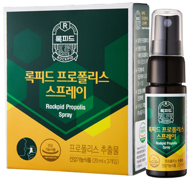 록피드 프로폴리스 스프레이 3p, 60ml, 1개