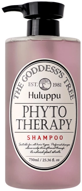 훌루푸 피토테라피 퍼퓸 탈모방지 두피관리 미세거품 우디향 샴푸, 1개, 750ml - 쿠팡