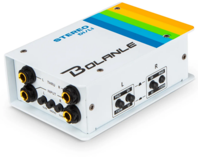 보란레 잡음제거 스테레오 DI LI 다이렉트박스 아이솔레이터, 1개