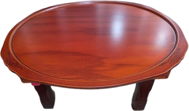 전통 원목 교자상, 전통원형1.7자