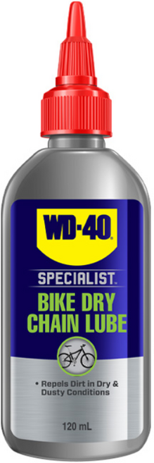WD-40 SPECIALIST BIKE 자전거 체인 오일 윤활유 건식(DRY) 120ml, 1개