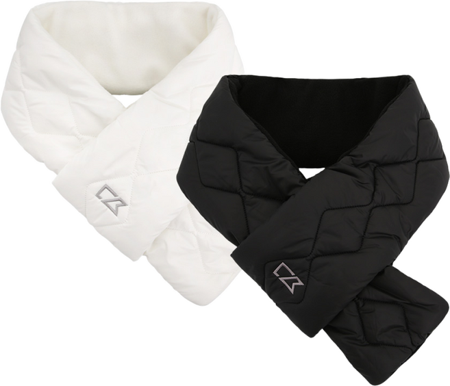 커터앤벅 슬림 퀼팅 패딩 골프머플러 - CBU3WNW441, 아이보리, 1개