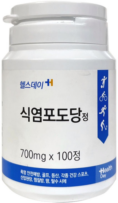 헬스데이 포도당정 100정, 1개