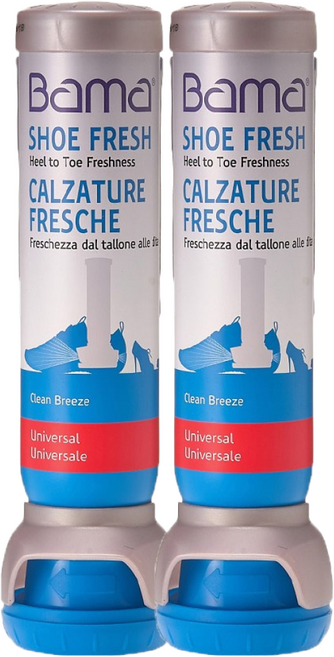 바마 프레쉬 신발 냄새제거 스프레이 본품, 100ml, 2개