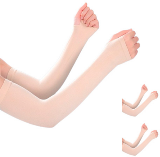 스마일공감 자외선 차단 쿨토시 손목 손등커버 2P x 3세트, 손등커버형, 스킨, 6개