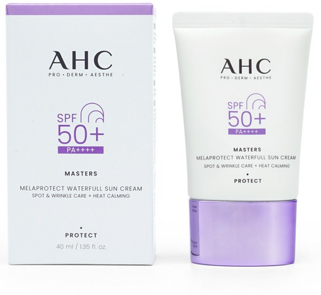 AHC 마스터즈 멜라프로텍트 워터풀 선크림 SPF50+ PA++++, 40ml, 1개