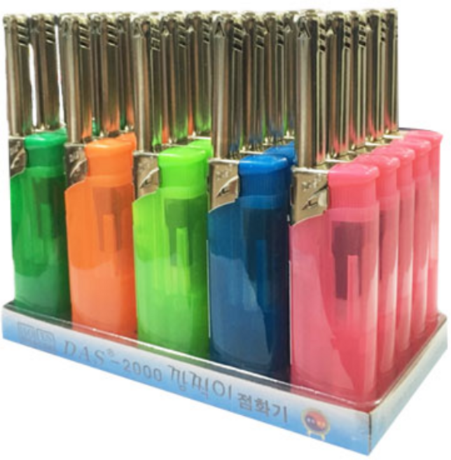 다스 캔들 미니점화기 긴 라이터 25개, 1세트