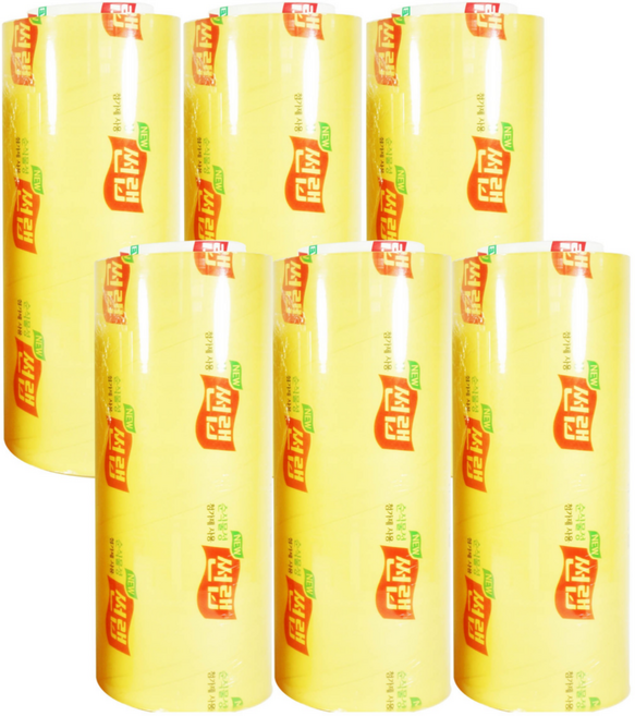 썬랩 25cm x 500m 6롤, 6개