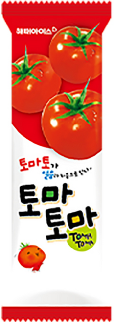 해태제과 토마토마 쭈쭈바 아이스크림, 30개, 120ml