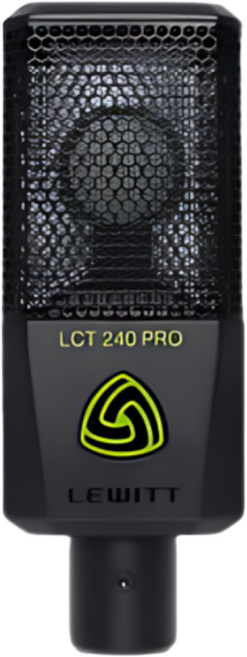 [작곡가의 미디가게] LEWITT LCT240 PROBLACK VOCAL SET 르윗 프로 블랙 콘덴서마이크 녹음 레코딩 홈레코딩 마이크 콘덴서 패키지, LCT240_PRO_BLACK, 1개