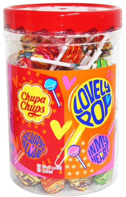 [캔디마을] 츄파춥스 미니튜브 1통(50개입), 550g, 1개