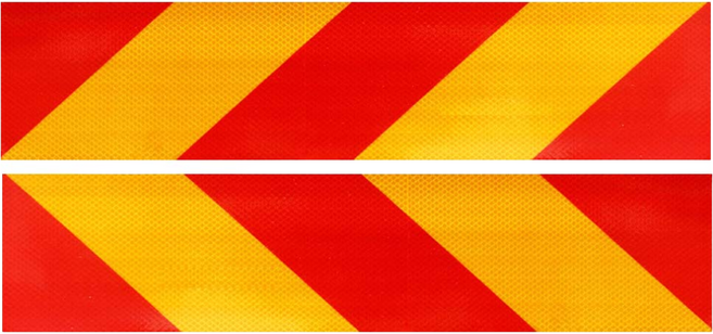 화물차 트럭 자동차 반사 스티커 후부 안전 반사판 좌우 2장 1세트 570X140, "프리미엄 좌측 1장+우측 1장(1세트), 1개